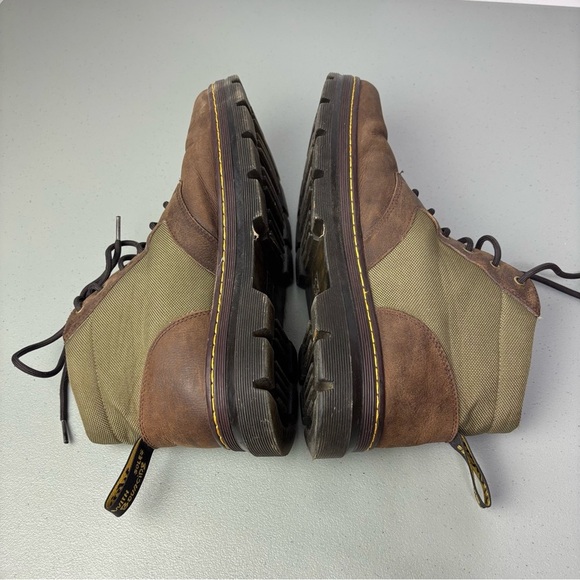 Dr. Martens Brown Two Tone Bonny II Boots Men's Size 13 Lace Up 6 Eye - Picture 12 of 13